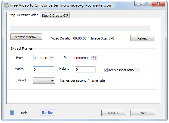  Free Video to GIF Converter(GIFͼƬ) V2.0