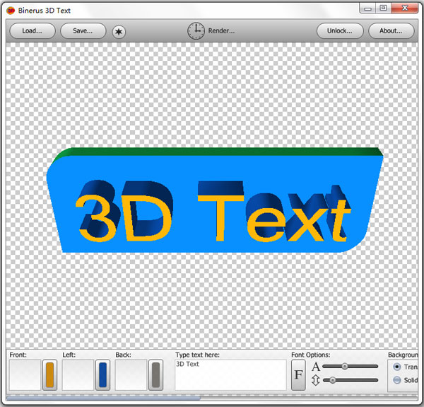 Binerus 3D Text(3dͼ) V1.0 ɫ