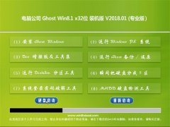  Թ˾Ghost Win8.1 x32λ ͨþV201801(輤)