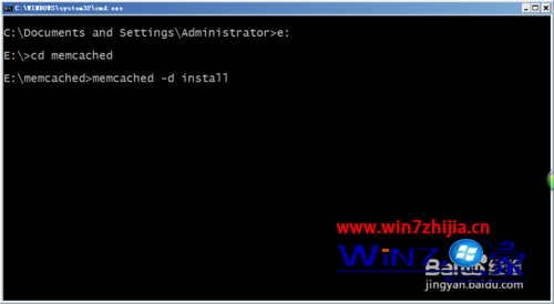 Win7ҵôװmemcached